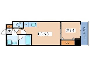 ＭＡＸＩＶ大阪山坂の物件間取画像